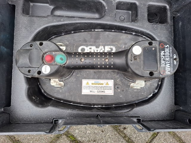 Zuignap met handvat grabo pro, wll120 - afbeelding 6 van  8