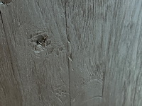 Zuil, raw design, zwart, teakhout - afbeelding 4 van  4