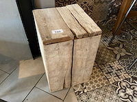 Zuil (steigerhout) - afbeelding 1 van  1