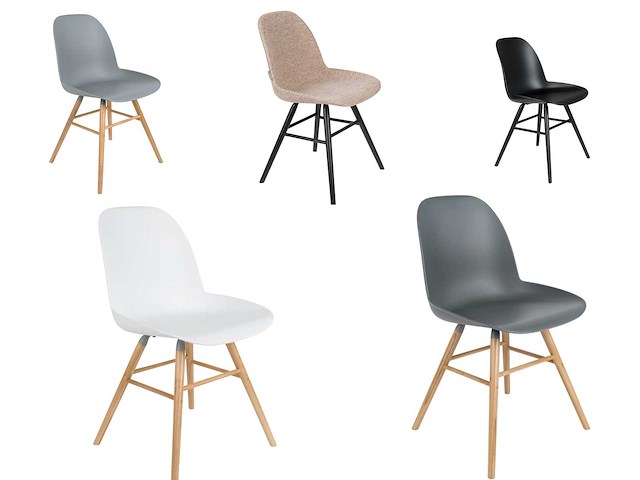 Zuiver albert kuip eetkamerstoel (8x) - afbeelding 4 van  7