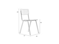 Zuiver back to school hpl eetkamerstoel (4x) - afbeelding 6 van  6