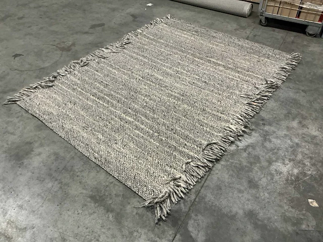 Zuiver carpet frills 170x240cm grey/blue - afbeelding 1 van  3