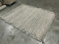 Zuiver carpet frills 170x240cm grey/blue - afbeelding 2 van  3