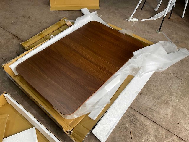 Zuiver glimps eetkamertafel - afbeelding 7 van  9