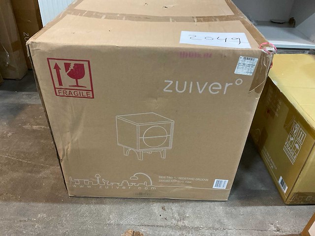 Zuiver groove nachtkastje - afbeelding 2 van  6