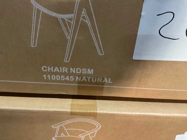 Zuiver ndsm eetkamerstoel (4x) - afbeelding 6 van  10