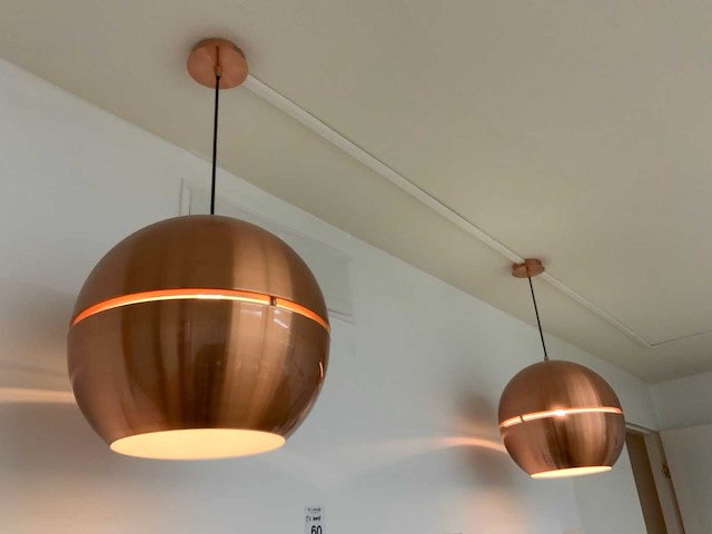 Zuiver retro 70 hanglamp (2x) - afbeelding 2 van  6