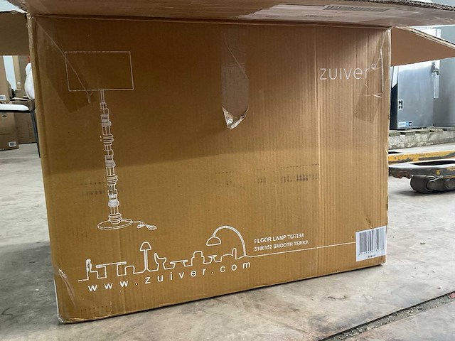 Zuiver totem smooth terra vloerlamp - afbeelding 2 van  4