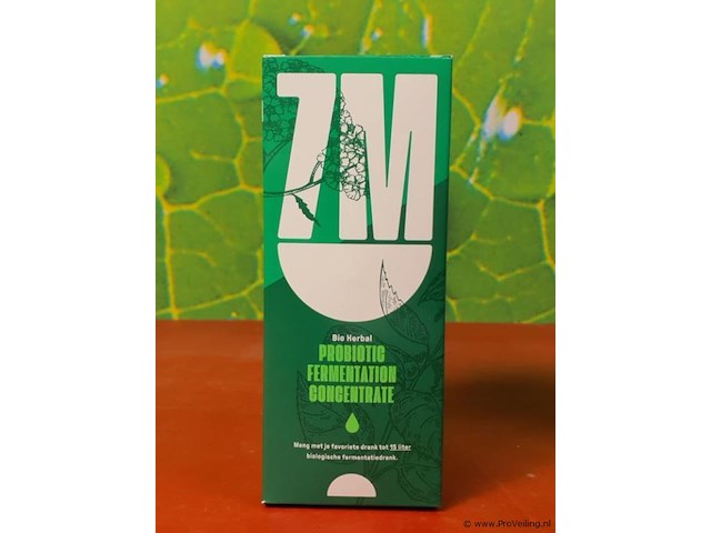 Zum bio herbal probiotic fermentation concentrate, biologisch fermentatieconcentraat - 3 flesjes á 300ml - afbeelding 2 van  7