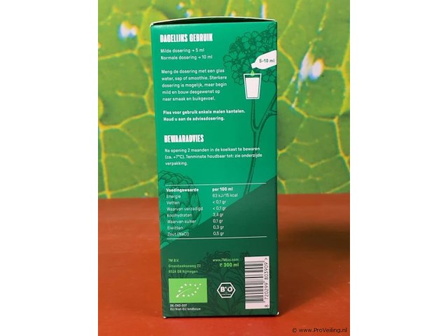 Zum bio herbal probiotic fermentation concentrate, biologisch fermentatieconcentraat - 3 flesjes á 300ml - afbeelding 3 van  7