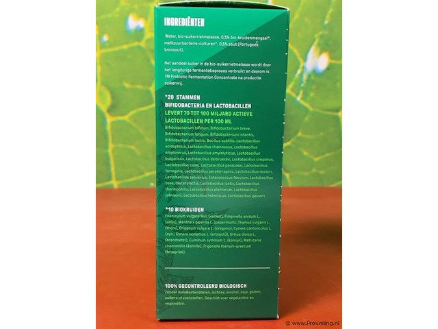 Zum bio herbal probiotic fermentation concentrate, biologisch fermentatieconcentraat - 3 flesjes á 300ml - afbeelding 4 van  7