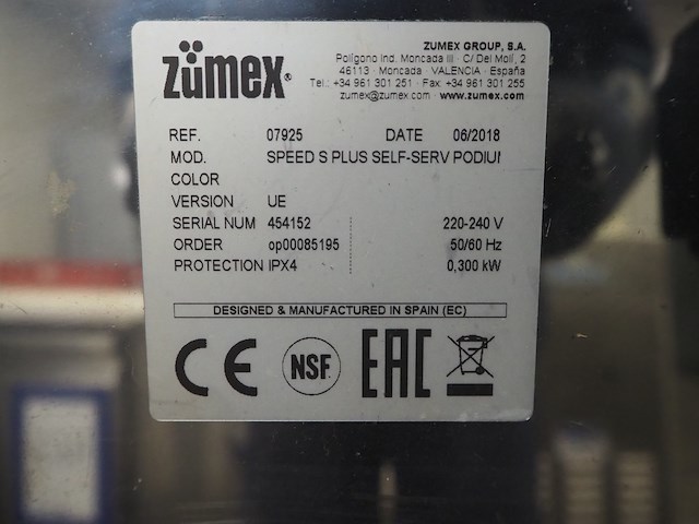 Zumex group s.a. - afbeelding 8 van  16