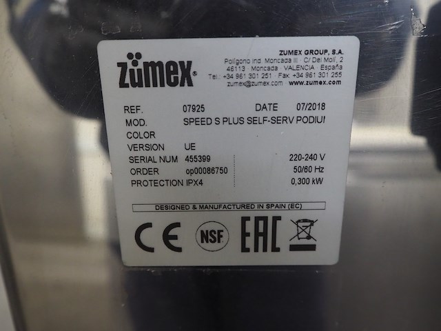 Zumex group s.a. - afbeelding 7 van  15