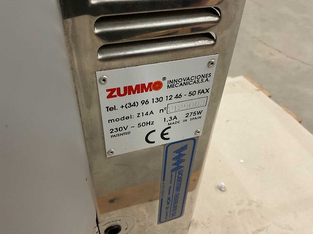 Zummo z14a citruspers - afbeelding 6 van  6