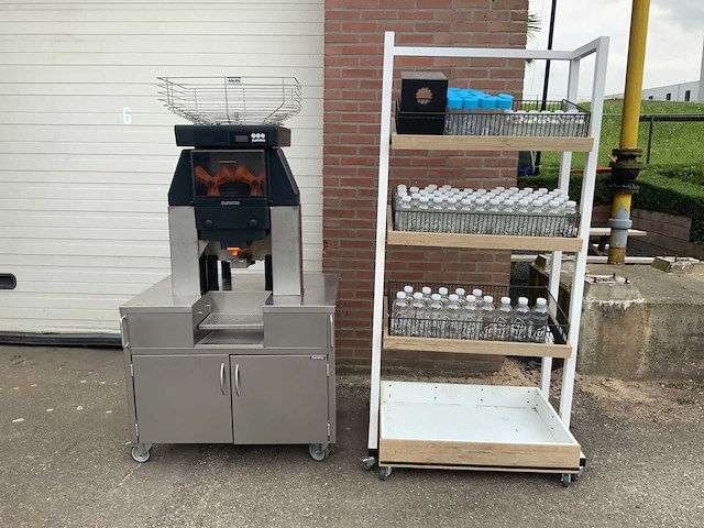 Zummo z40a sinaasappelpers - 2025 - flessenrek met flessen - afbeelding 7 van  14