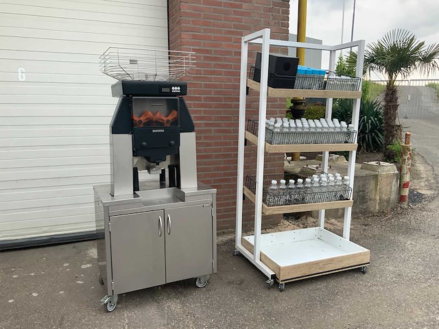 Zummo z40a sinaasappelpersmachine - flessenrek - 2025 - afbeelding 1 van  14