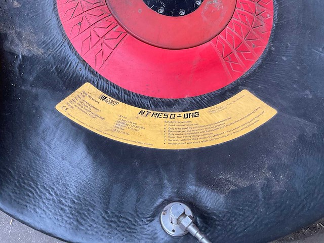 Zumro nt-58 opblaasbaar hefkussen 58t - afbeelding 2 van  4