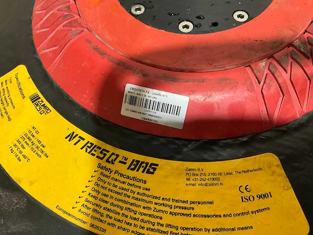 Zumro resq nt-32 hefkussen - afbeelding 3 van  3