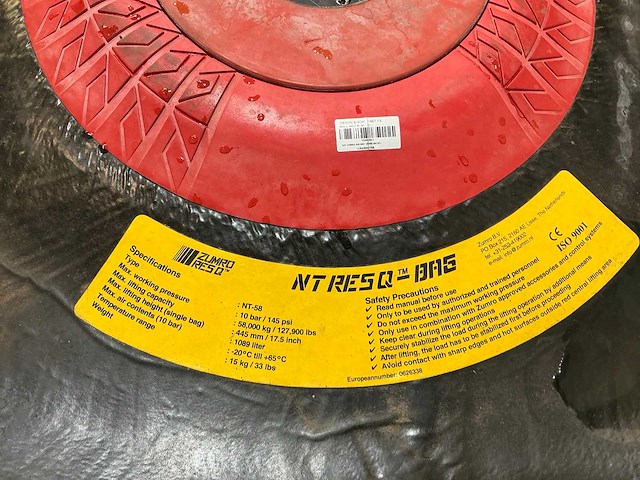 Zumro resq nt-58 hefkussen - afbeelding 7 van  7