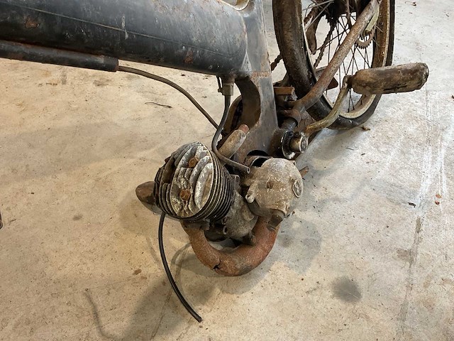 Zundapp onderdeel frame van brommer - afbeelding 3 van  3