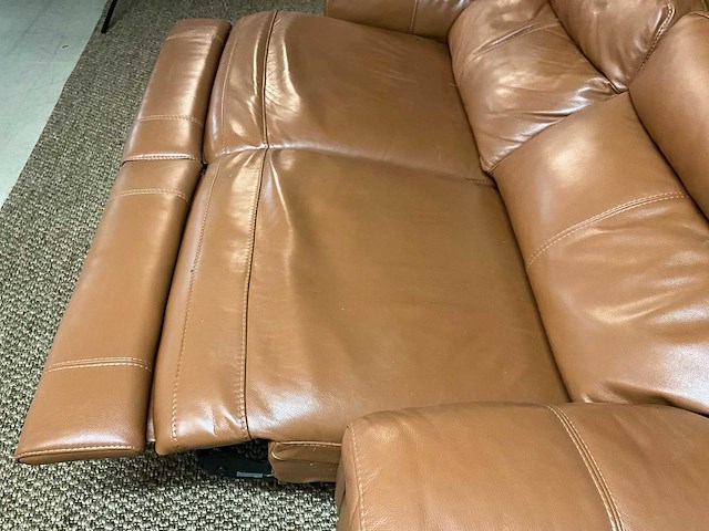 Zurich leren elektrisch bankstel - afbeelding 9 van  18