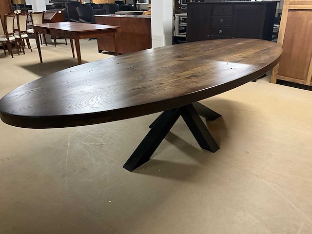 Zurley ovale eetkamertafel 280cm - afbeelding 2 van  15