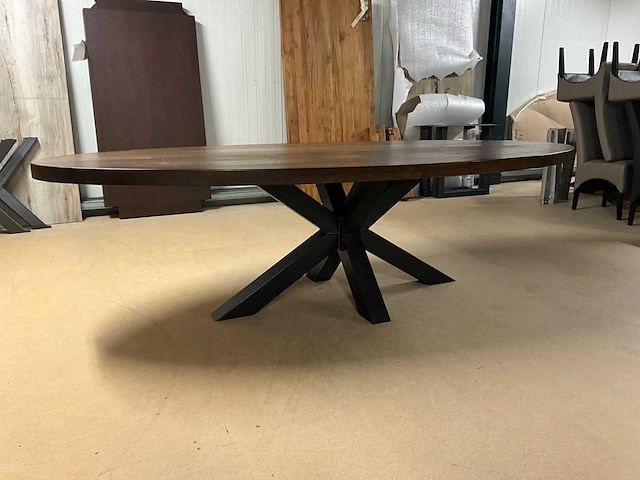 Zurley ovale eetkamertafel 280cm - afbeelding 4 van  15