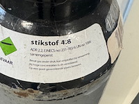 Zuurstof en stikstof cylinder, linde - afbeelding 2 van  3