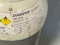 Zuurstof en stikstof cylinder, linde - afbeelding 3 van  3