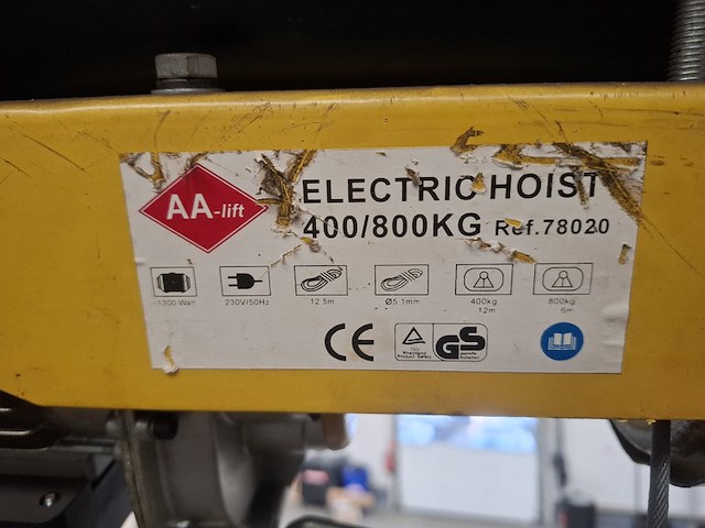 Zwaaiarm met takel - afbeelding 3 van  8