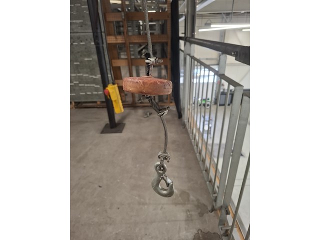 Zwaaiarm met takel - afbeelding 4 van  8