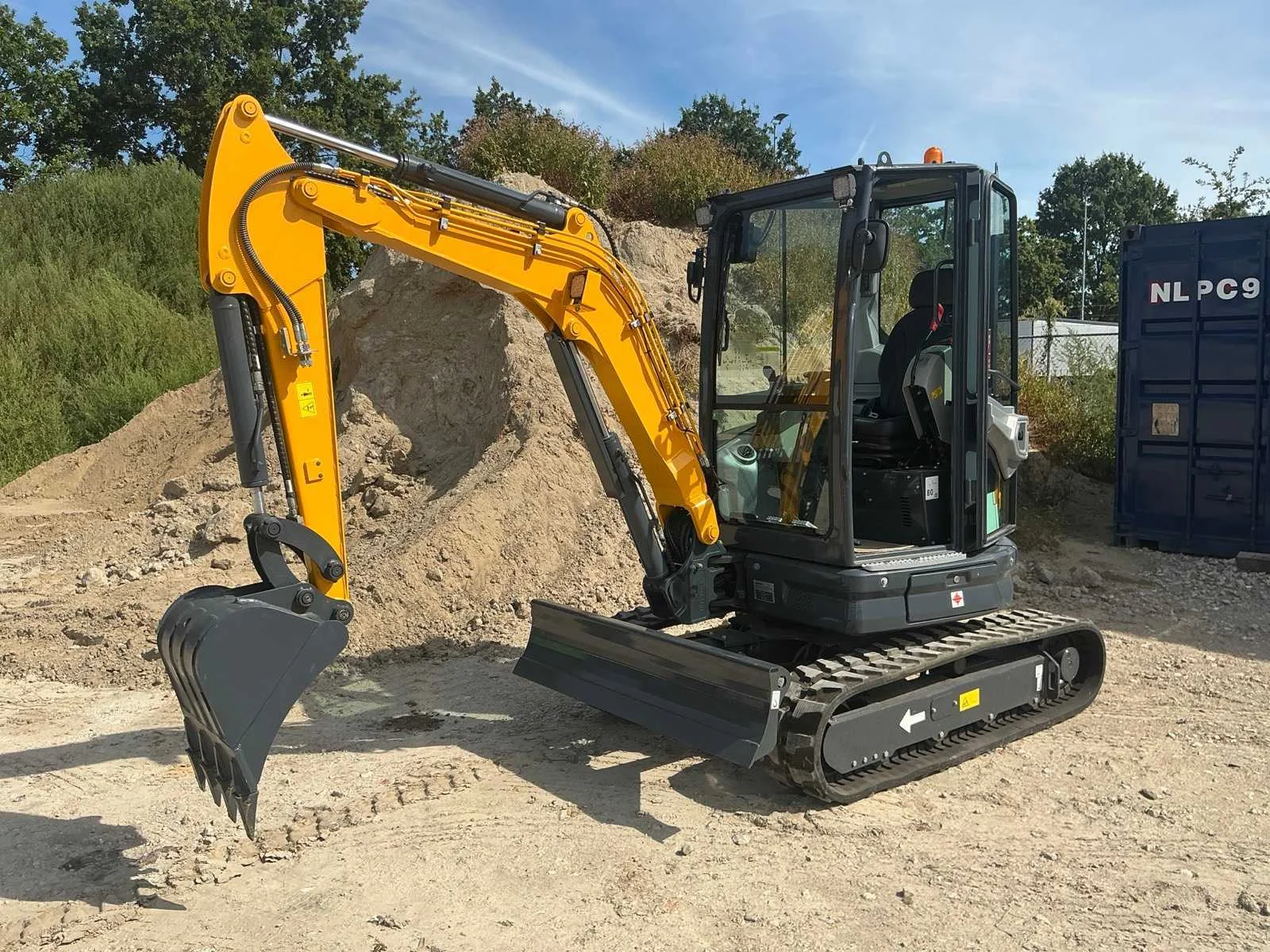 Zwaar agrarisch, bouw-, grondverzet- en transportmaterieel