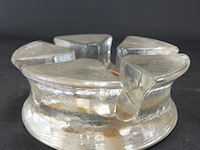 Zwaar dikglazen waxinelichthouder - afbeelding 1 van  5