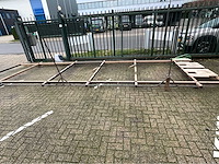 Zwaar ijzer transport frame op wielen - 5000kg bj 2025 - afbeelding 1 van  6