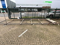 Zwaar ijzer transport frame op wielen - 5000kg bj 2025 - afbeelding 3 van  6