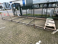 Zwaar ijzer transport frame op wielen - 5000kg bj 2025 - afbeelding 2 van  6