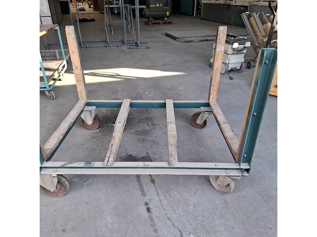 Zwaar materiaal transportbok - afbeelding 4 van  4