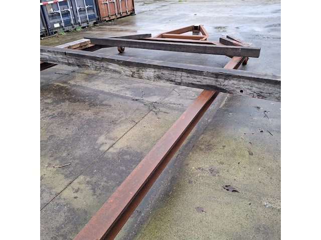 Zwaar materiaal transportwagen - afbeelding 6 van  7