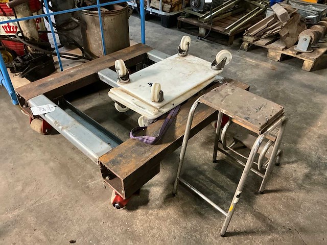 Zwaar transport trolley - afbeelding 1 van  4