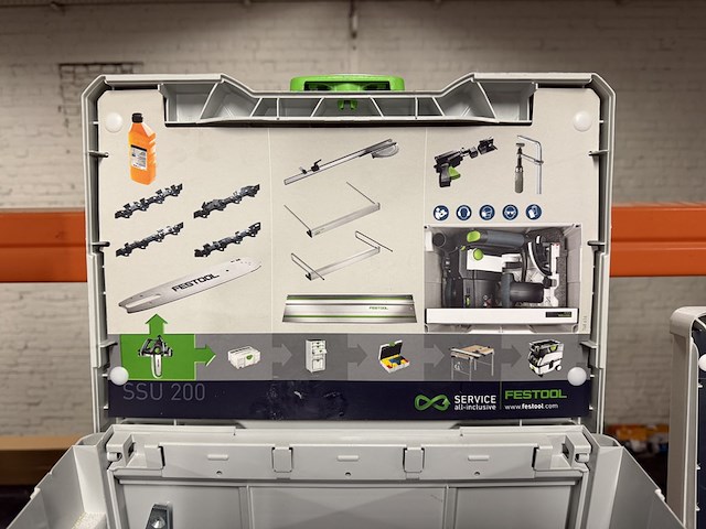 Zwaardzaag in systainer festool, ssu 200 eb-plus univers - afbeelding 8 van  11