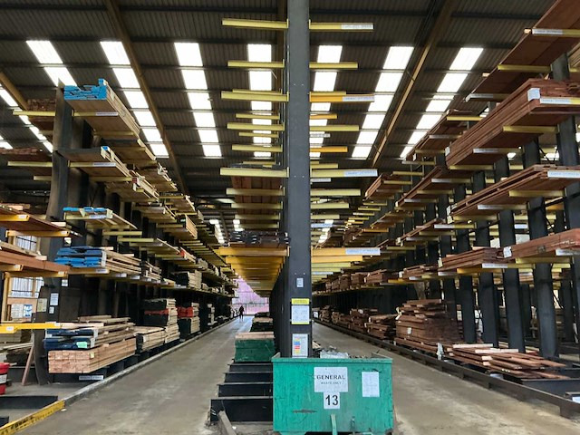 Zwaarlast dubbelzijdige draagarmstelling 4x24 - afbeelding 2 van  15