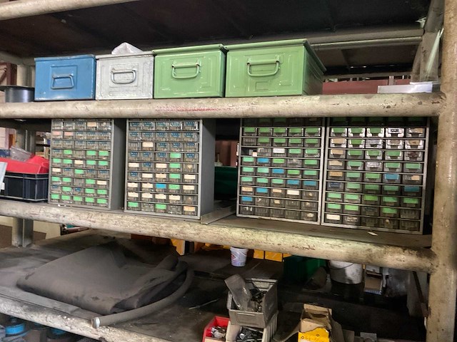 Zwaarlast legbordstelling met inhoud (2x) - afbeelding 5 van  8