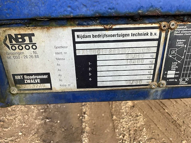 Zwalve - 0o i gs 1210 - oplegger - afbeelding 16 van  29