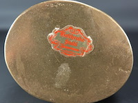 Zware antieke brons/messing schenkkan - afbeelding 5 van  5