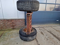 Zware as met supersingle banden