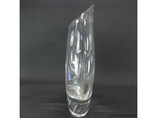 Zware dikglazen designvaas - afbeelding 3 van  5