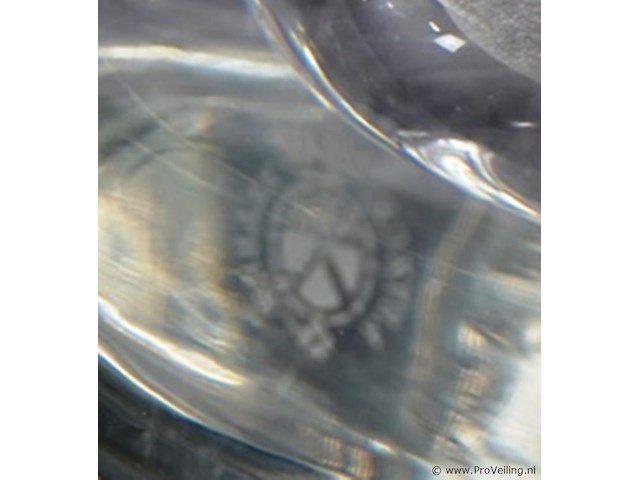 Zware dikglazen designvaas - afbeelding 5 van  5