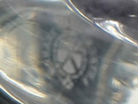 Zware dikglazen designvaas - afbeelding 5 van  5