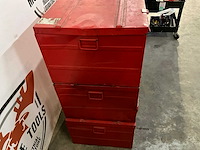 Zware gereedschapskist (3x) - afbeelding 2 van  3