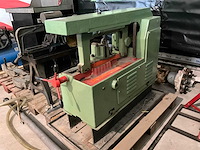 Zware horizontale beugelzaagmachine, met nieuwe zaag blad - afbeelding 1 van  7